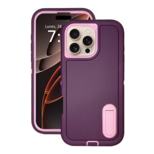 Hard case morado con rosado