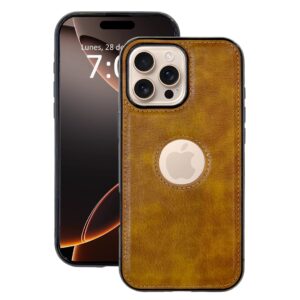 Shockproof Leather case café