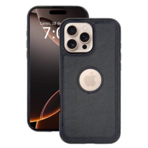Shockproof Leather case negro