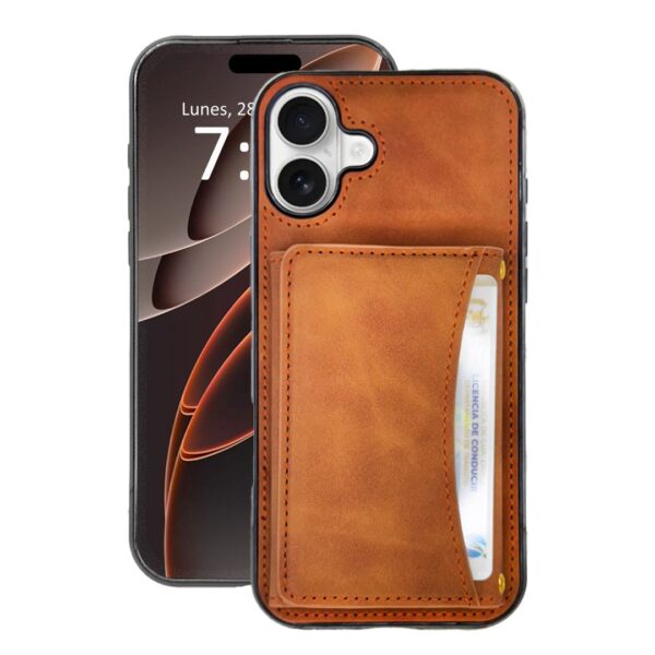 Wallet Leather case café M2