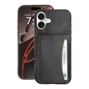 Wallet Leather case negro M2