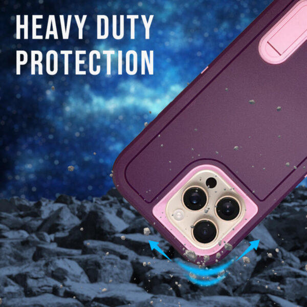 Hard case morado con rosado - Imagen 2