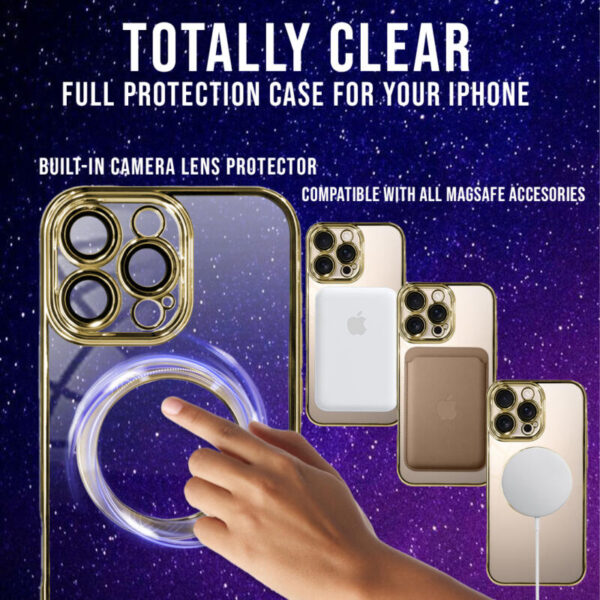 Metal MagSafe case dorado - Imagen 3
