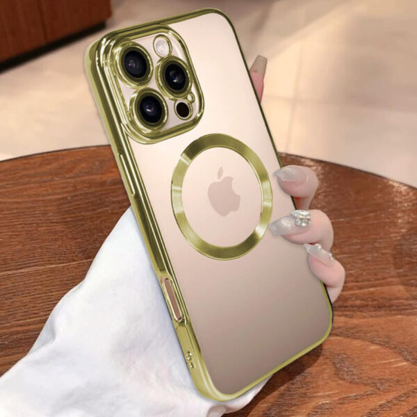 Metal MagSafe case dorado - Imagen 2
