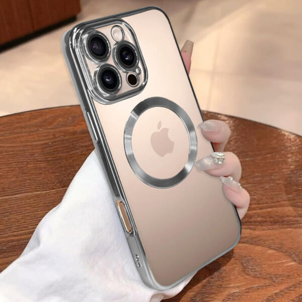 Metal MagSafe case plateado - Imagen 2
