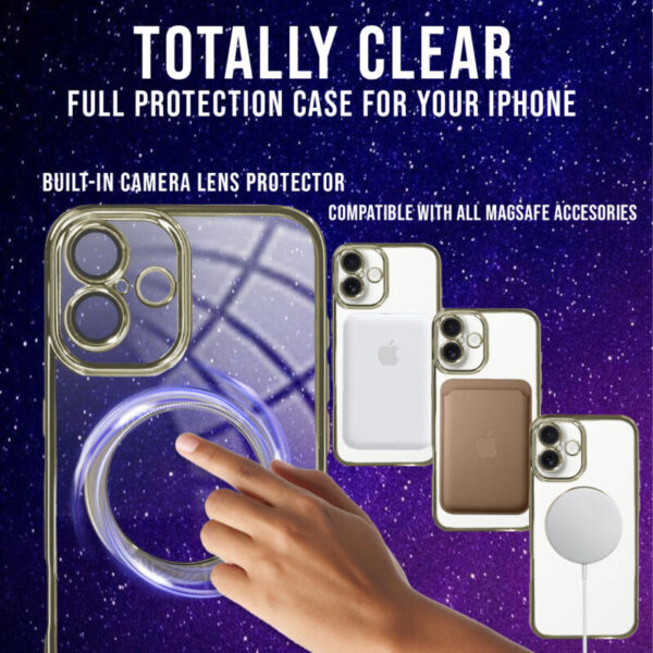 Metal MagSafe case dorado - Imagen 3