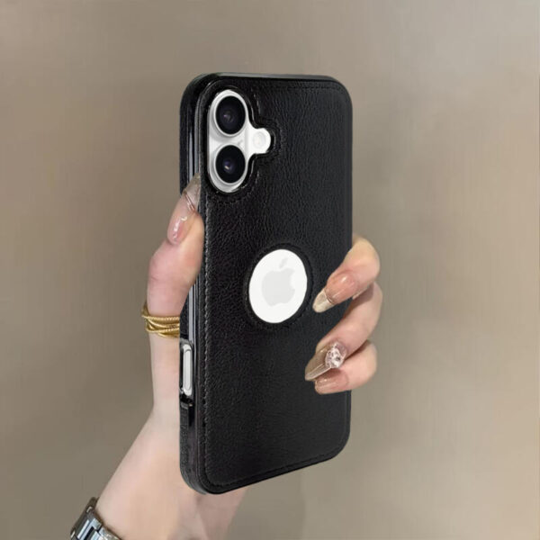Shockproof Leather case negro - Imagen 3