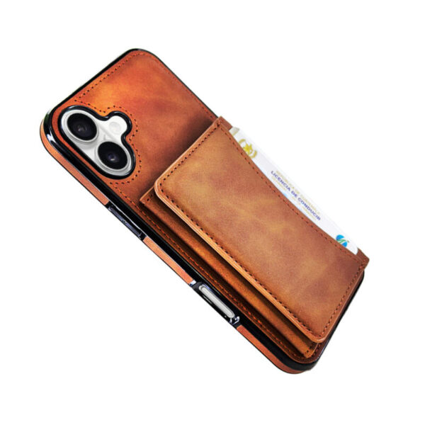 Wallet Leather case café M2 - Imagen 3