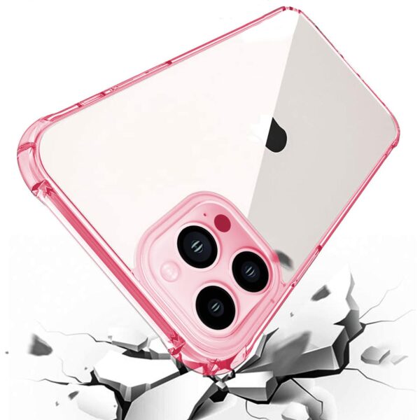 Shockproof Acrylic rosado 12/12 pro