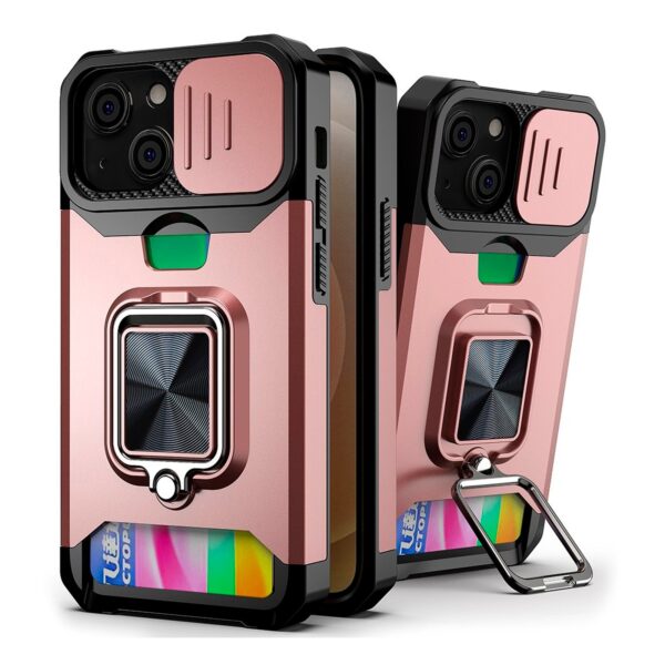 360° Shockproof Ring rosado