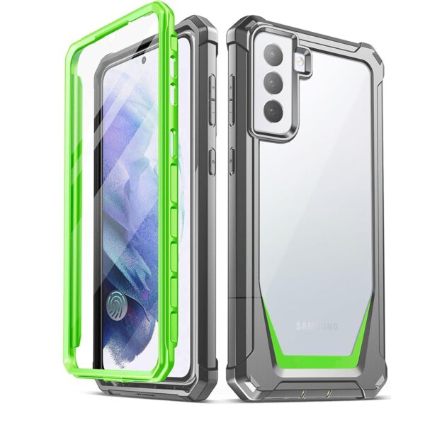 360° Guardian case gris con verde