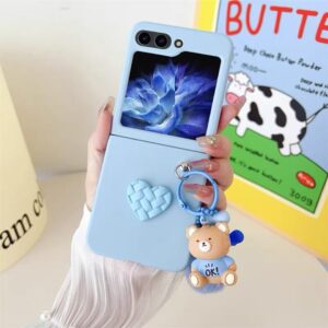 Soft Keychain case celeste