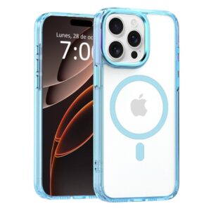 Hard Acrylic MagSafe case celeste