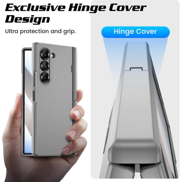 360° Hard Mate Protection case plateado - Imagen 2