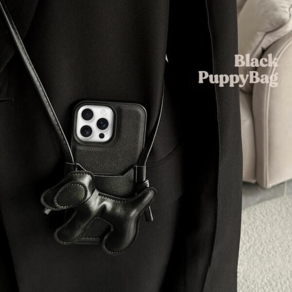 Black Puppy Bag case - Imagen 3