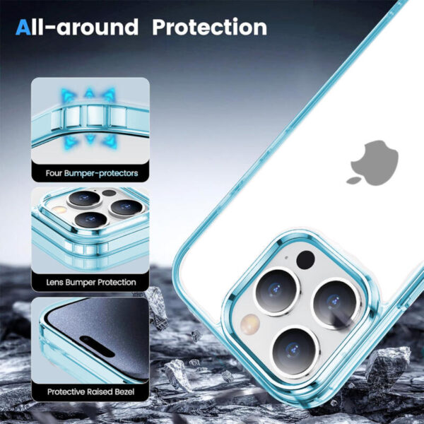 Hard Acrylic case celeste - Imagen 2