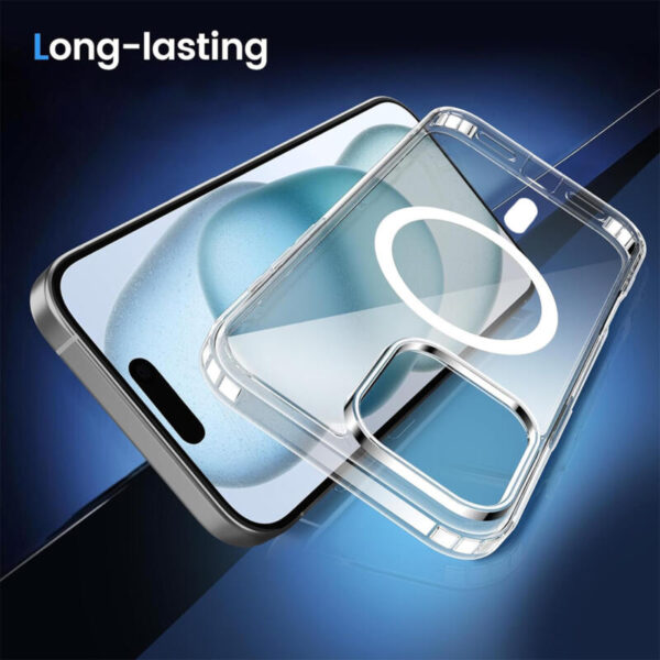 Hard Acrylic MagSafe case transparente - Imagen 2