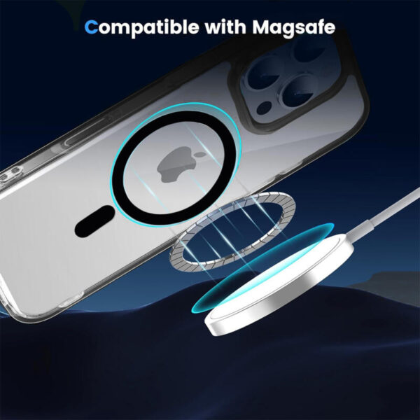 Hard Acrylic MagSafe case negro - Imagen 4