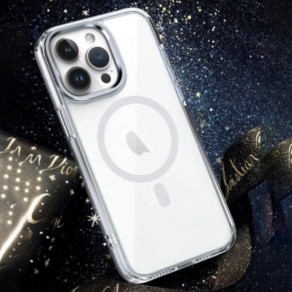 Hard Acrylic MagSafe case transparente - Imagen 3