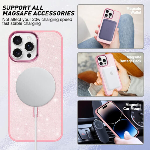 Hard Shiny Acrylic case rosa - Imagen 3