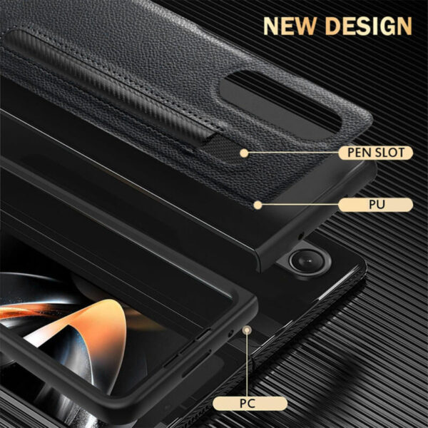 Leather Protection case negro - Imagen 3