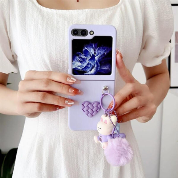 Soft Keychain case morado - Imagen 2