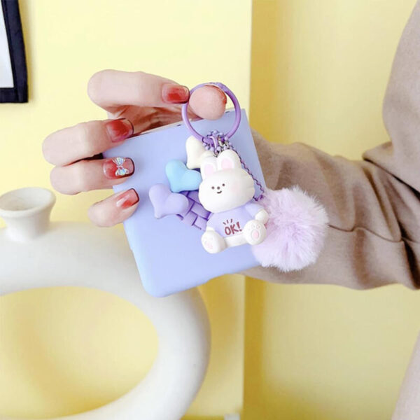 Soft Keychain case morado - Imagen 3