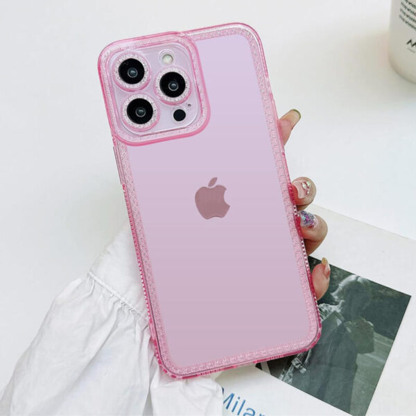 TPU Protective Slim case rosa - Imagen 2