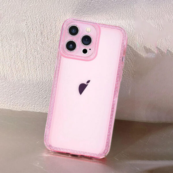 TPU Protective Slim case rosa - Imagen 3