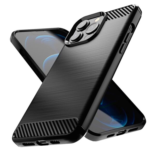 Fiber case negro
