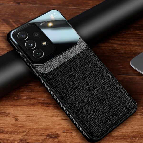 Hybrid Leather case negro