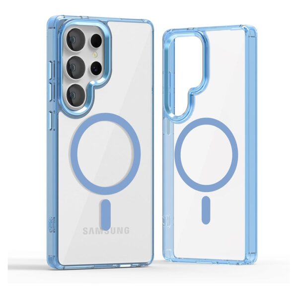 Hard Acrylic MagSafe case celeste