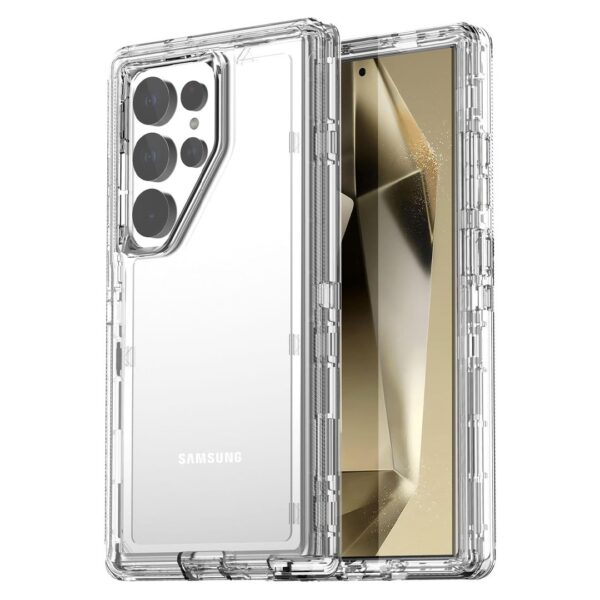 Clear Hard case con clip
