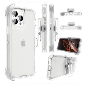 Clear Hard case con clip