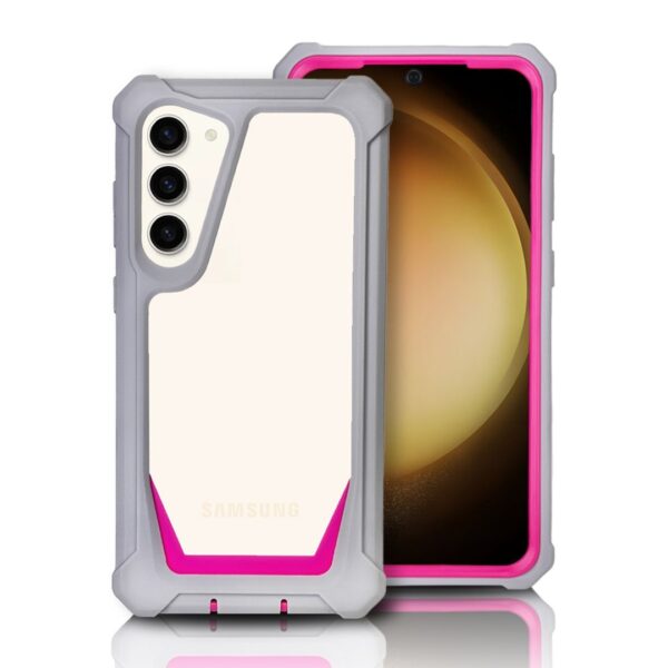 360° Guardian case rosa con gris