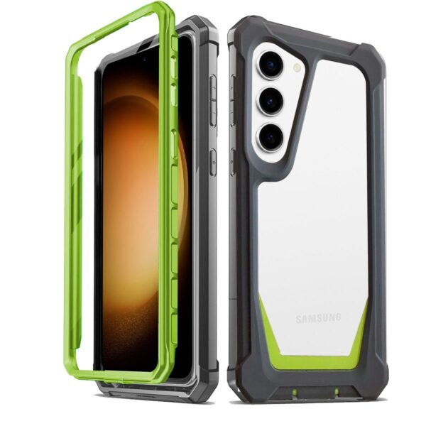 360° Guardian case verde con gris