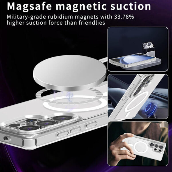 Hard Acrylic MagSafe case transparente - Imagen 2