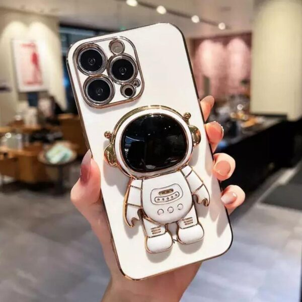 Astronauta Holder case blanco
