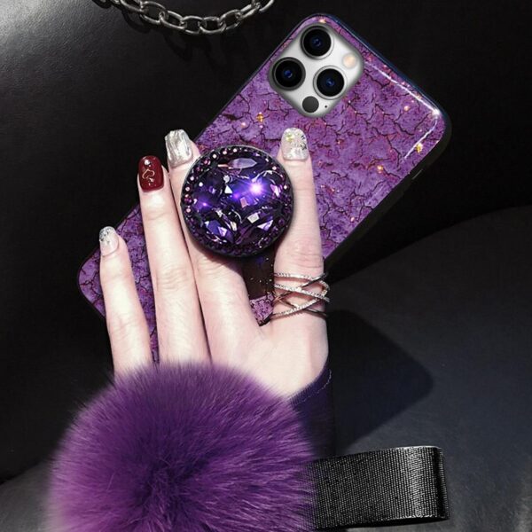 Girly Marble morado