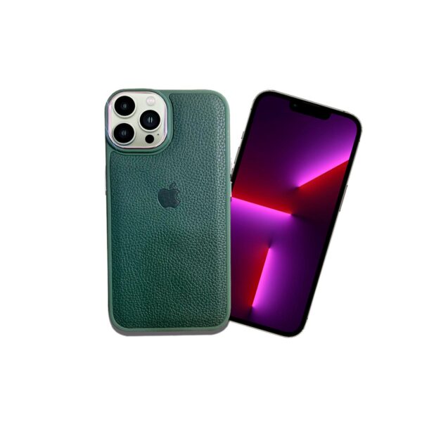 Textury Leather case verde