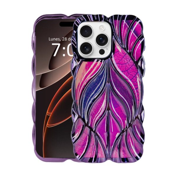 Textury Flower case Morado