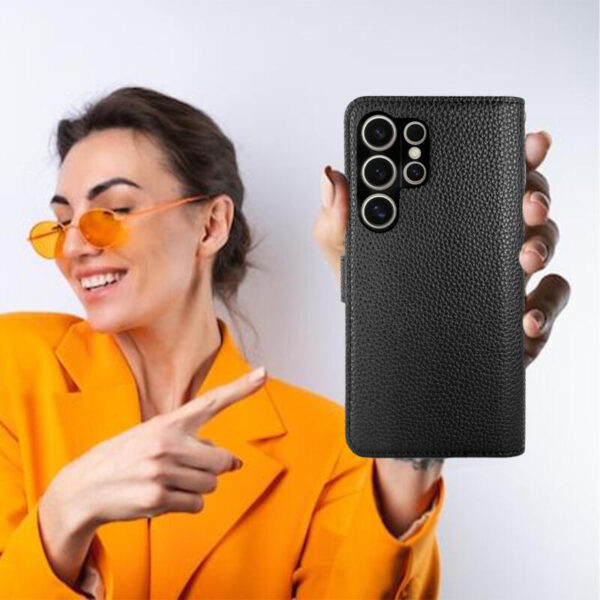 360° Wallet Protection case negro - Imagen 3