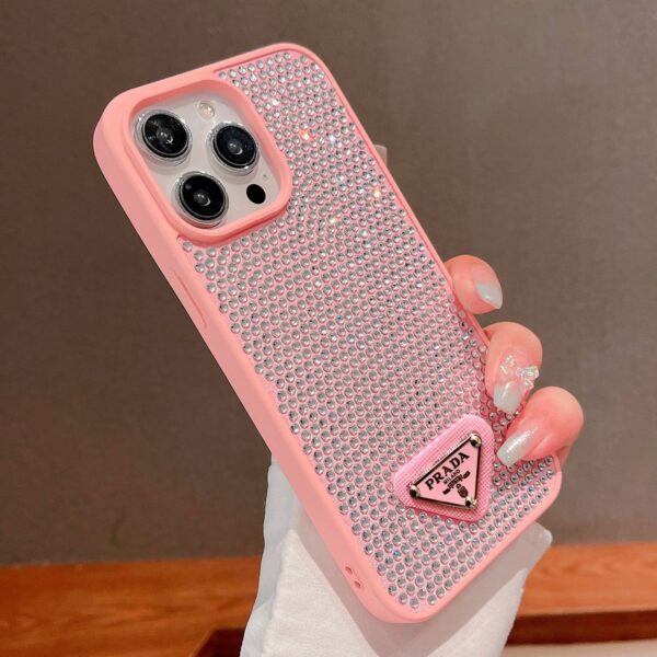 Diamond  case rosado