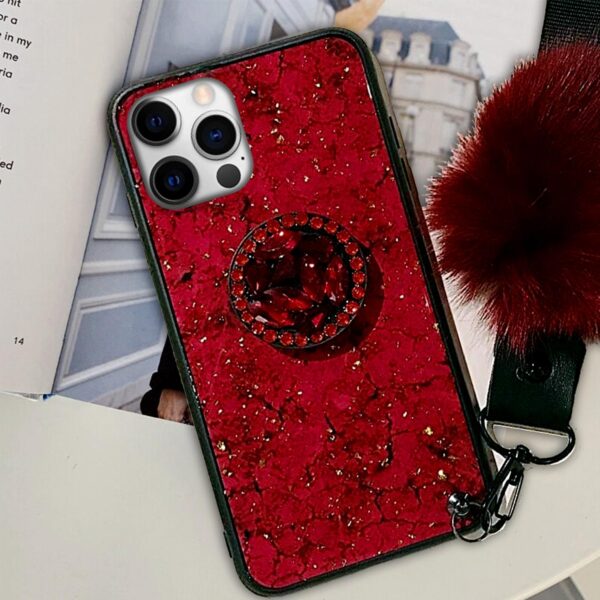 Girly Marble rojo