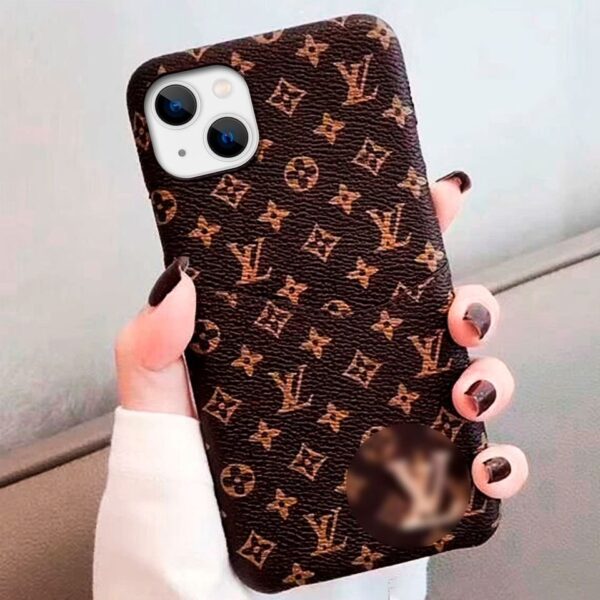 LV Leather Case diseño 1