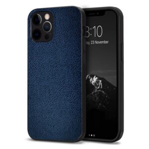 Leather Pattern azul