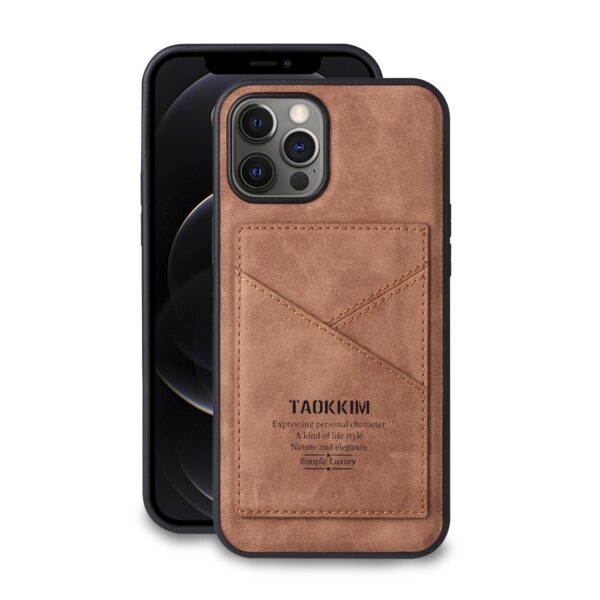 Brown Card Holder Leather