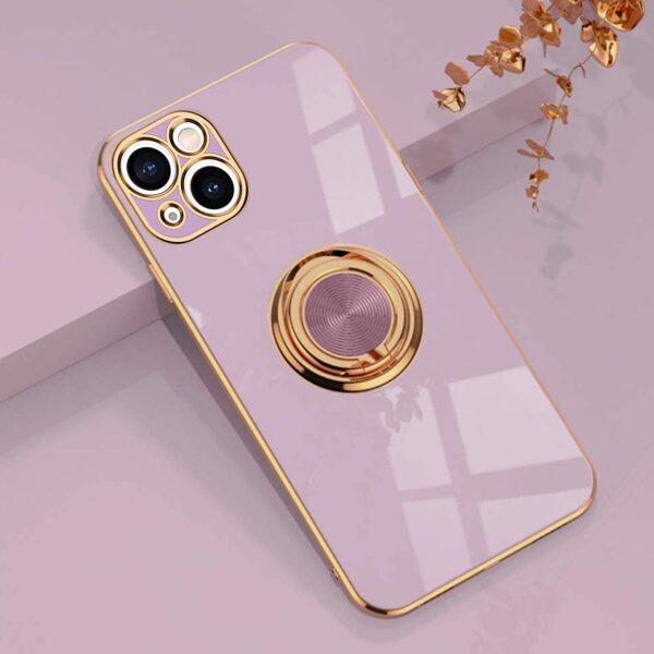 Gold Ring lila