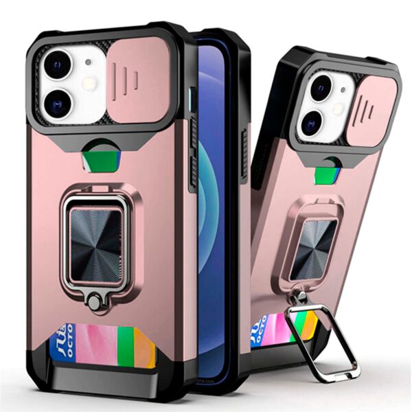 360° Shockproof Ring rosado