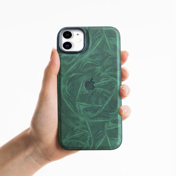 Leather Desing verde